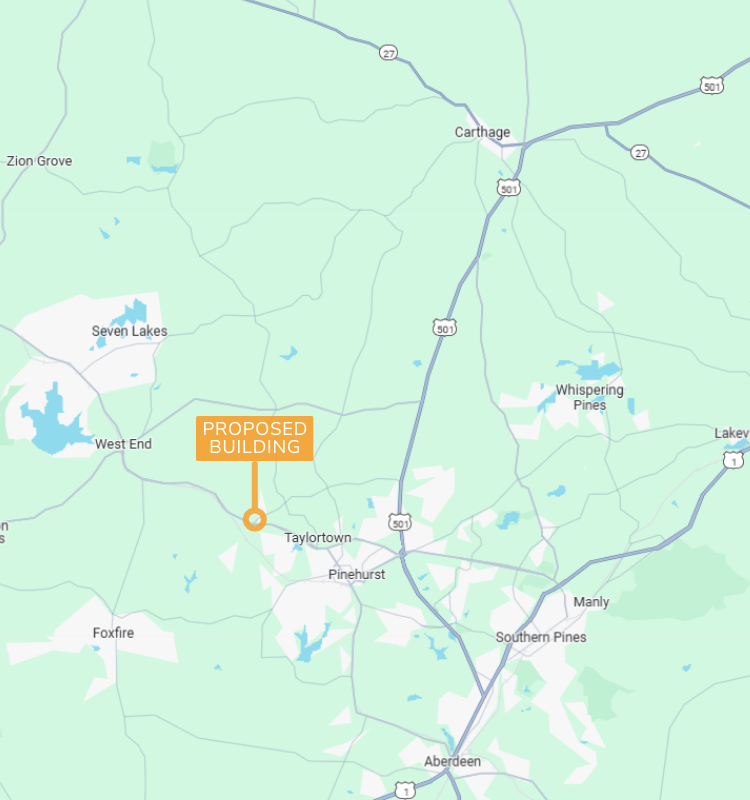 Juniper Lake Business Park Location Map